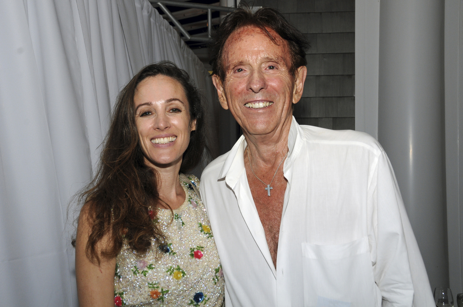 Corina Miller and Pasquale Pagnotta at the Bridgehampton Chamber Music's 40th annual benefit, 