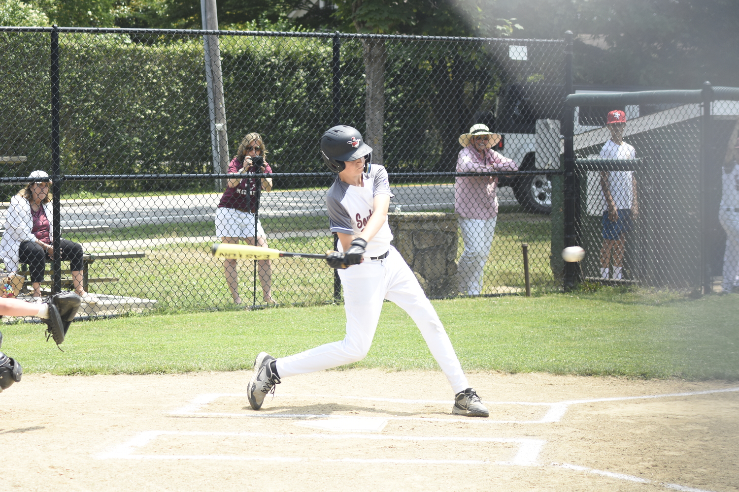 Wesley Warner has been a big bat for the Southampton 12U All-Stars this summer.   DREW BUDD