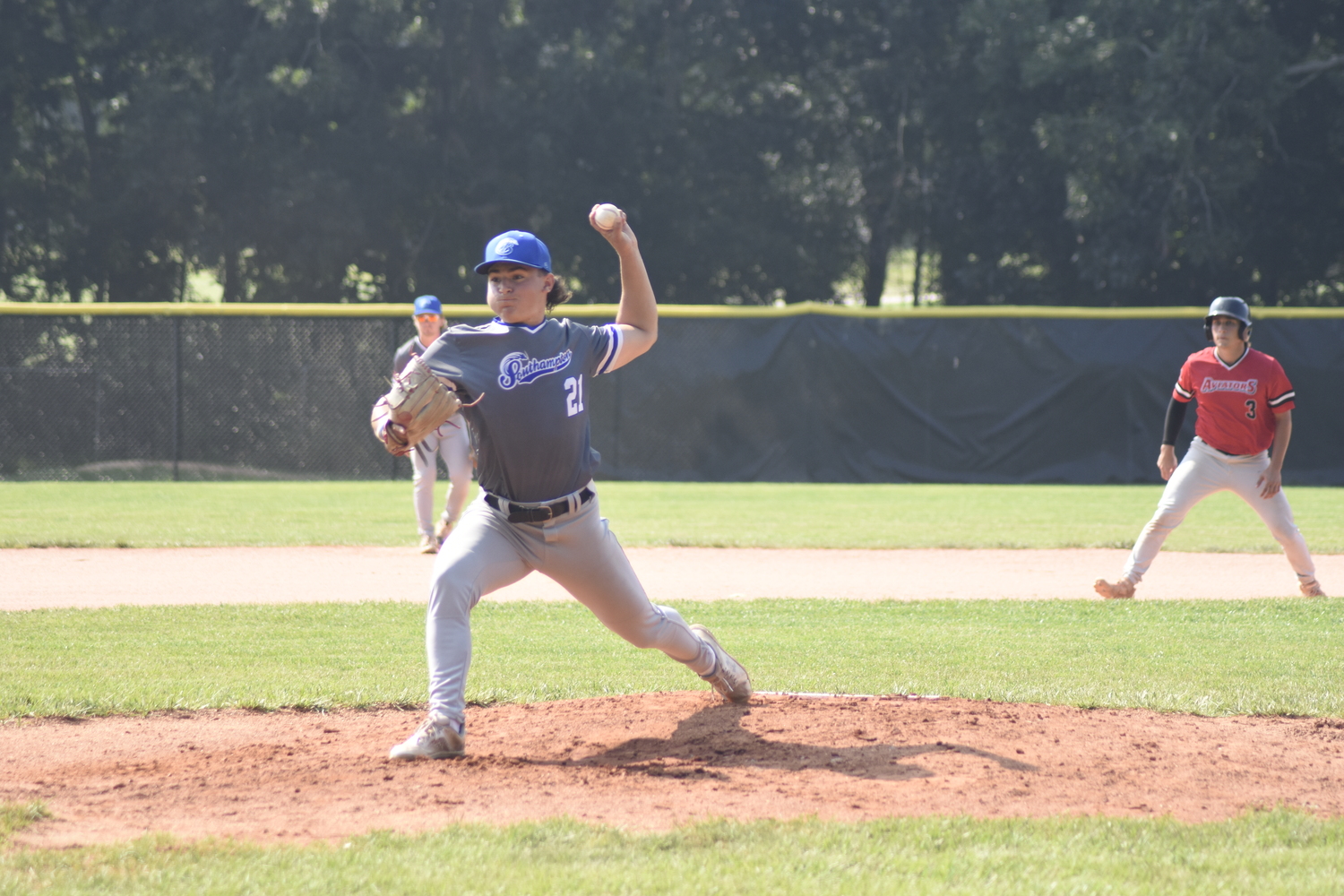 Steven Hardiman (Bentley) started game three for the Breakers on Thursday and pitched well, allowing just one earned run in six innings of work.   DREW BUDD