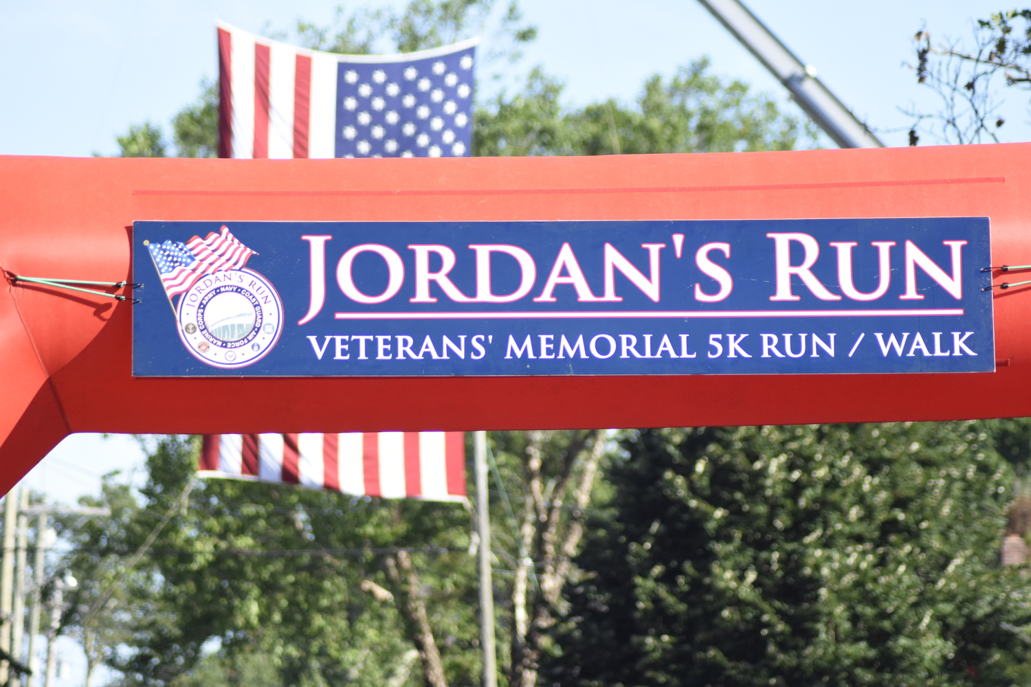 The seventh annual Jordan's Run was held in Sag Harbor on Sunday morning.   DREW BUDD