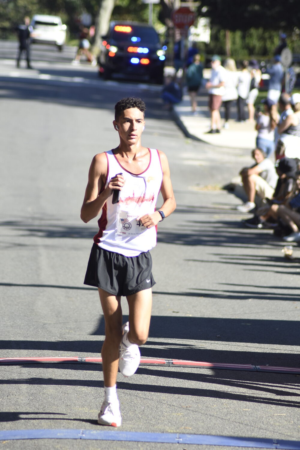 Aidan Guzman, 16, of South Pasadena, California, rounded out the top five finishers on Sunday.   DREW BUDD