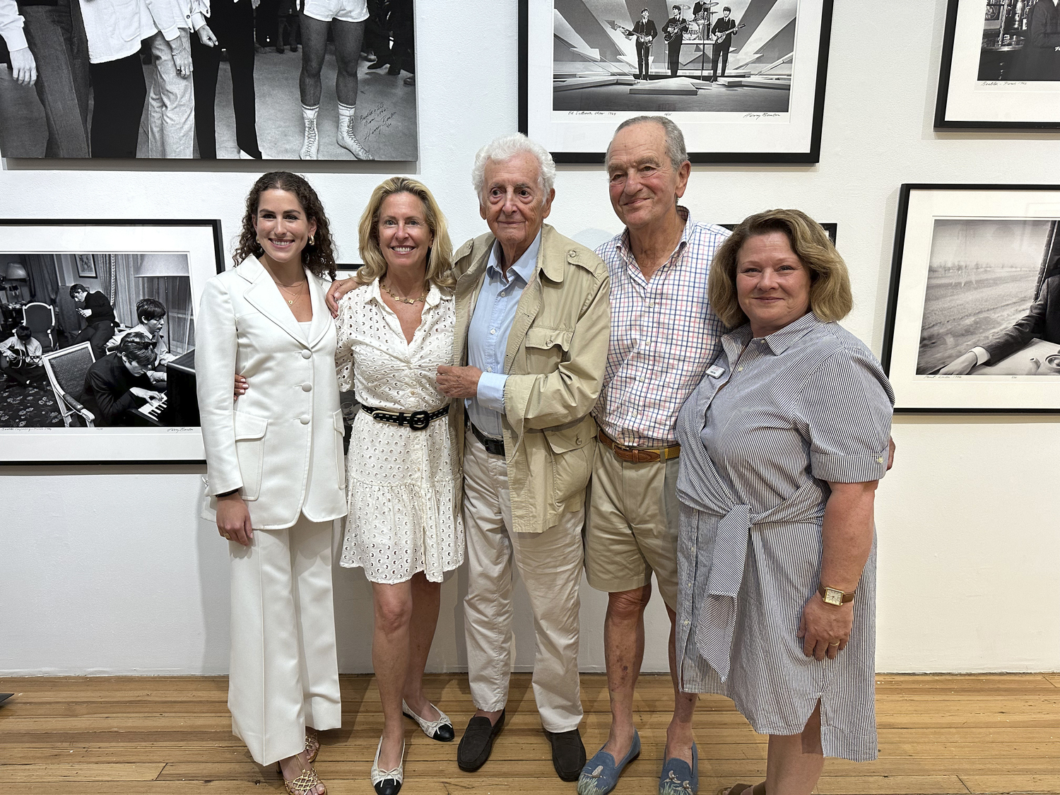 Sally Katz, Simone Levinson, Harry Benson, Peter Gregory and Christina Strassfield.  GREG D'ELIA