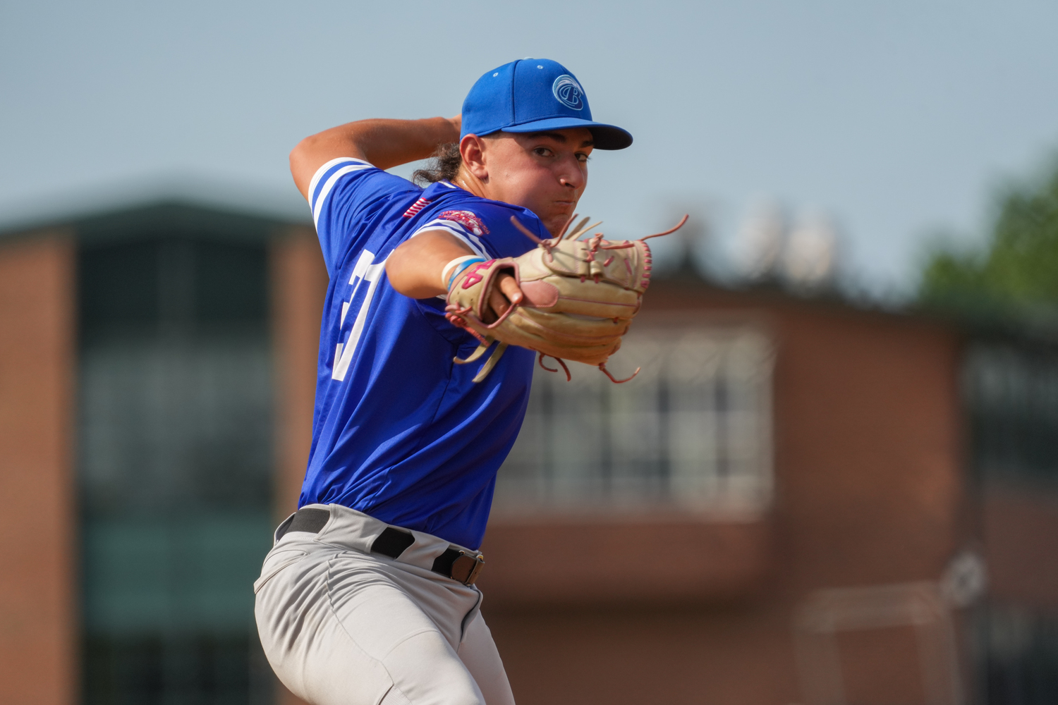 Steven Hardiman (Bentley) put together one of his best starts of the summer on Saturday for the Breakers, pitching six shutout innings in which he only allowed two hits.   RON ESPOSITO
