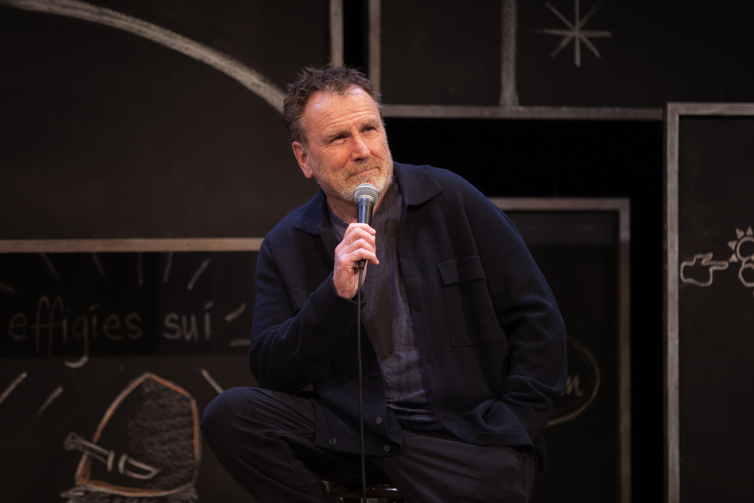 Colin Quinn performs his show 