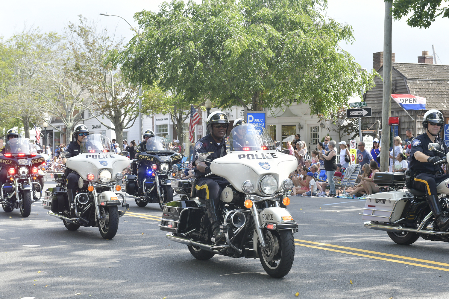 The July Fourth Parade in Southampton Village on Tuesday.