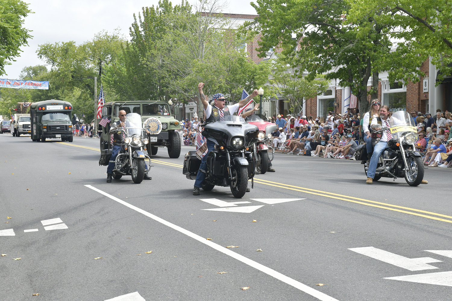 The July Fourth Parade in Southampton Village on Tuesday.