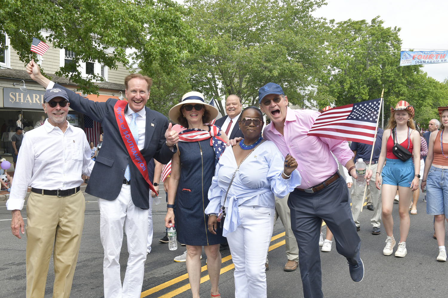 July 4th Parade Held in Southampton 27 East