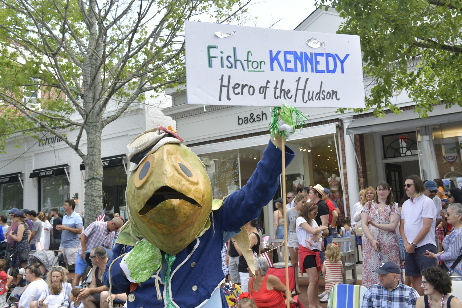 The July Fourth Parade in Southampton Village on Tuesday.