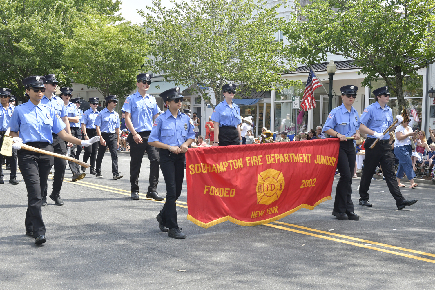 The Southampton Fire Department Juniors.