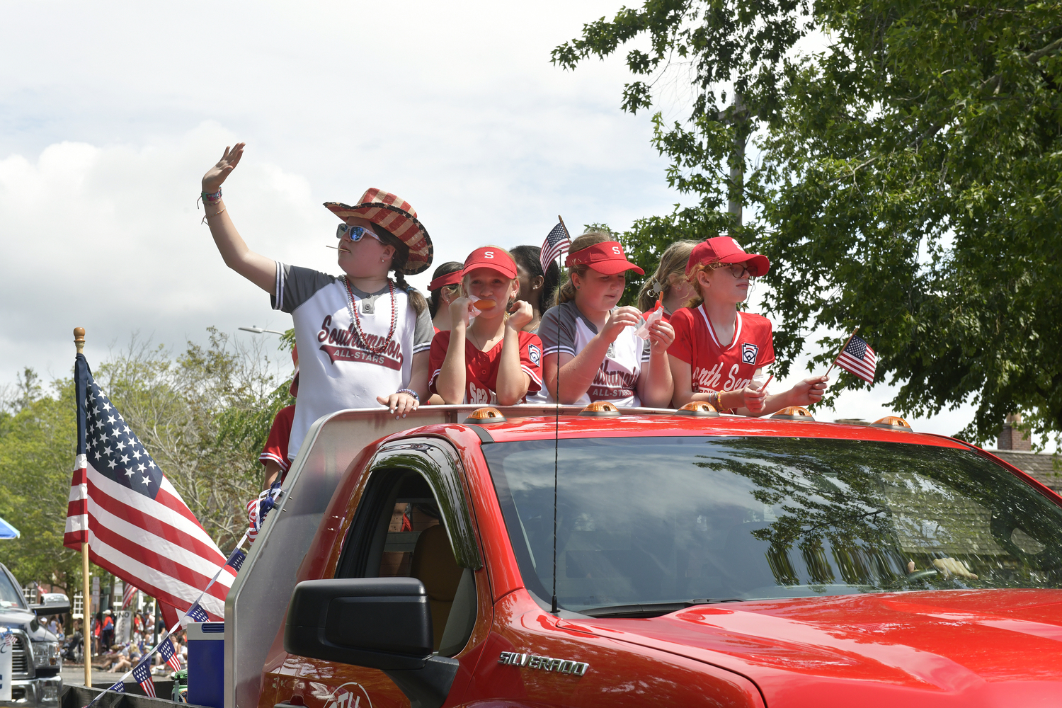 The July Fourth Parade in Southampton Village on Tuesday.