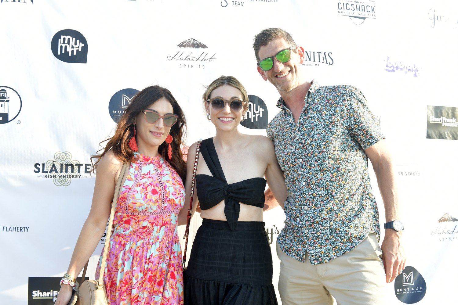 Natasha Cohen with Courtney and Seth Bender.