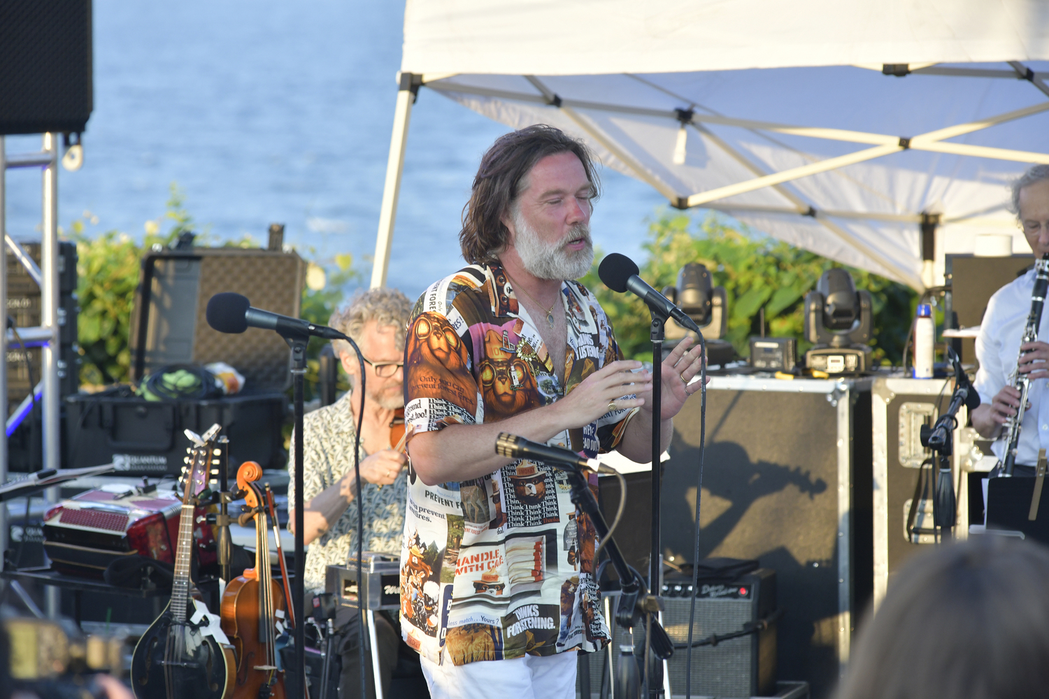 Rufus Wainwright performs.