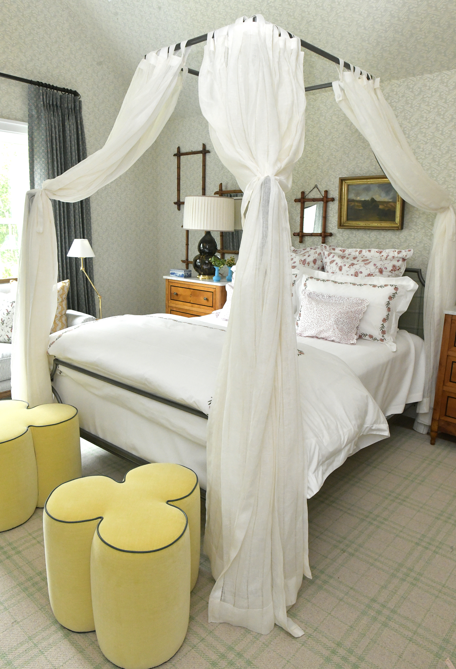 Guest bedroom by Jordan Winston and Tate Casper of Oxford Design Studio.  DANA SHAW