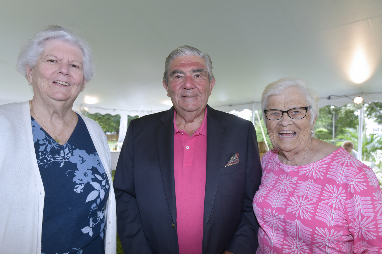 Maureen and Peter Nikolich with Audrey Beatty.