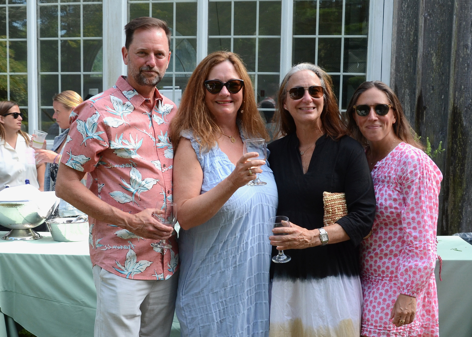 Scott and Monica Rich with Beth Kastner and Rebecca Gordon.