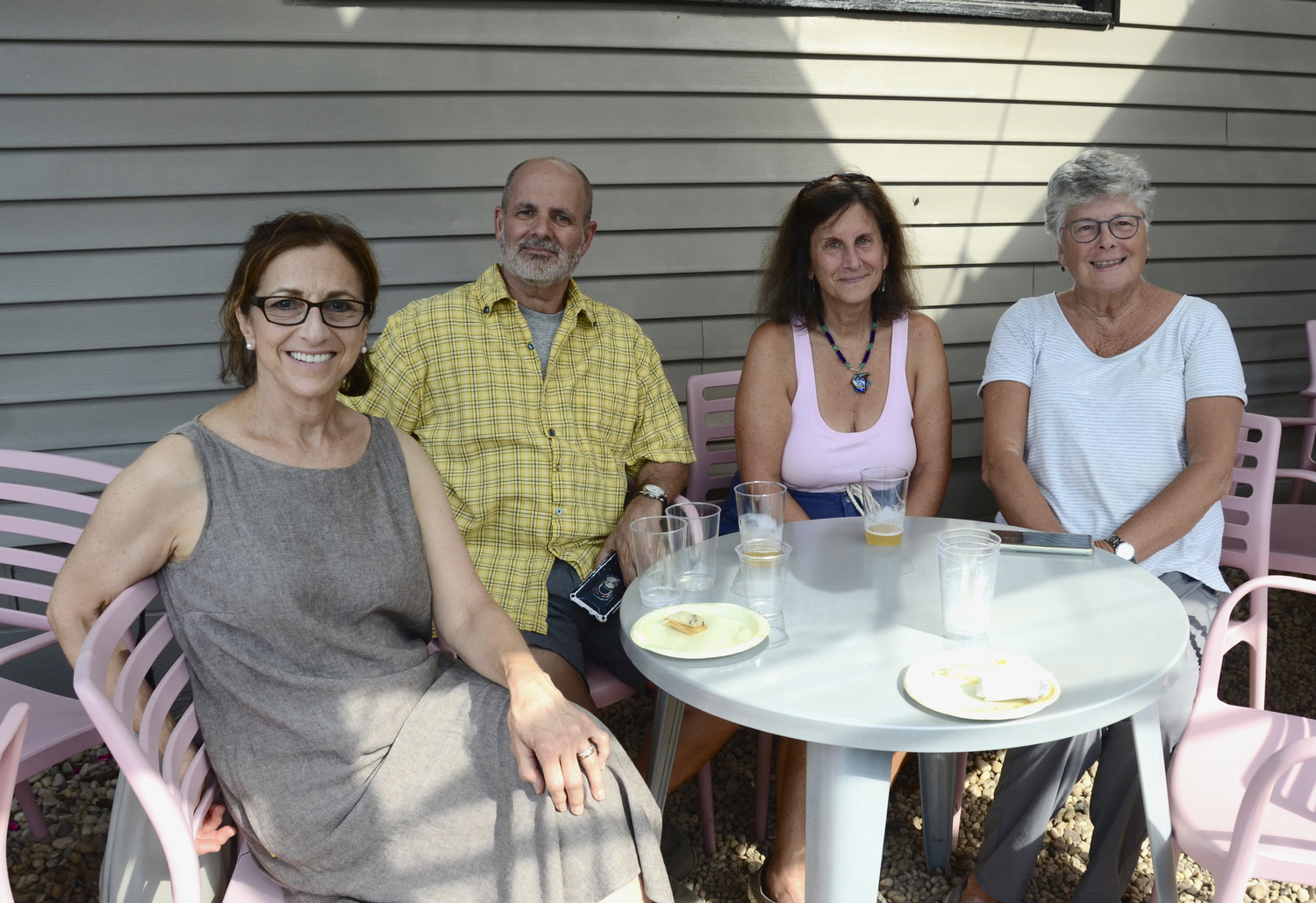 Terry Kleinberg, Jim and Susan Olivo and Carol Ahlers.