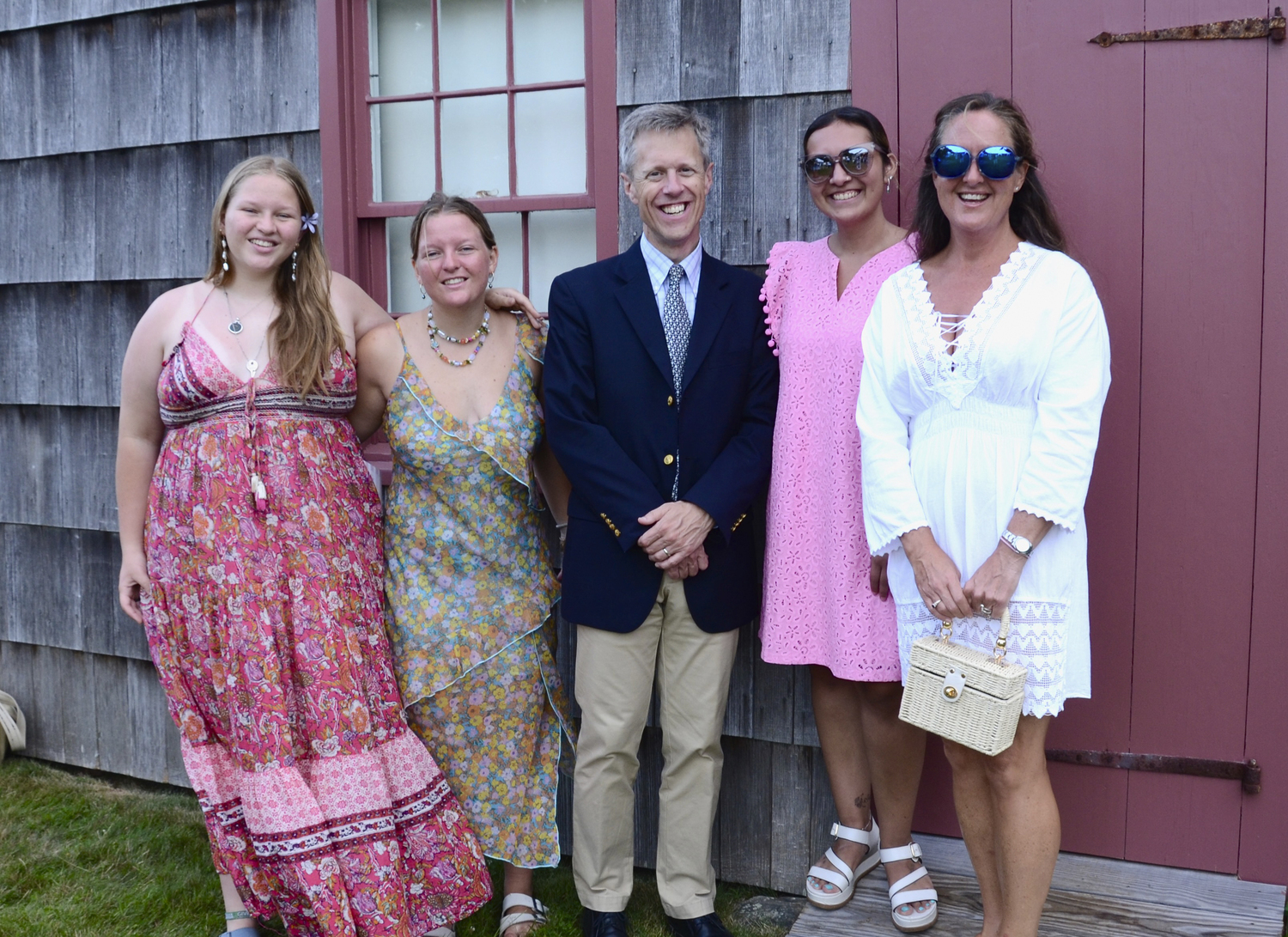 Fairleigh Stewart, Caly Stewart, Steve Long, Dafne Barrios and Stacy Myers.