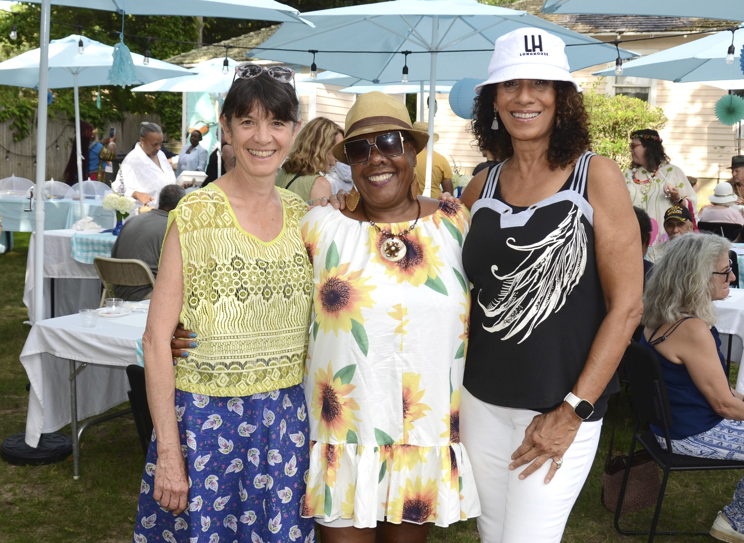 Gabrielle Lansner, Brenda Simmons and Anita Farrington.