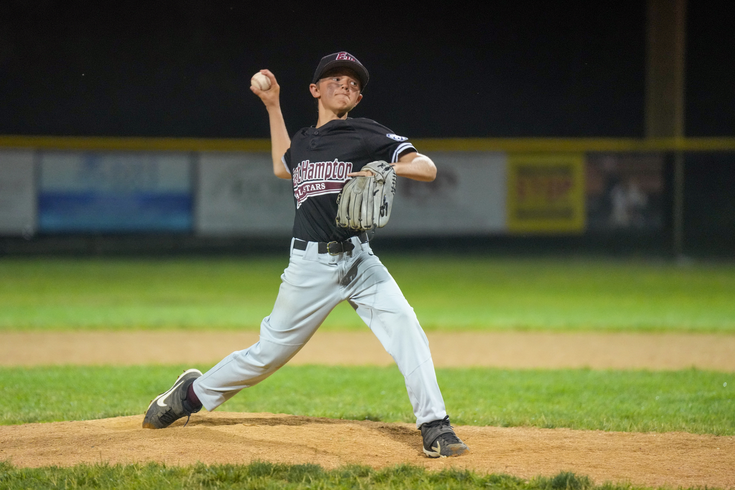 Colin Grisch struck out 12 in a complete game shut out of North Shore on Thursday night.  RON ESPOSITO