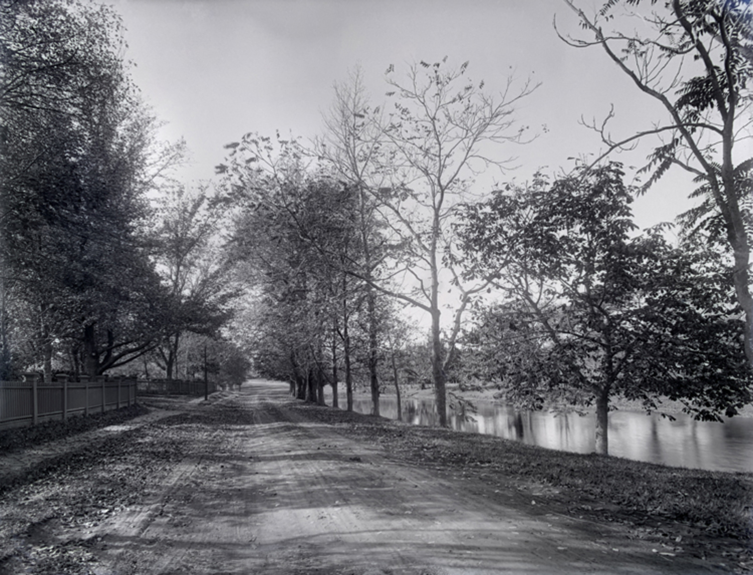 James Lane, near Town Pond, in East Hampton Village. WILLIAM G. HOWARD