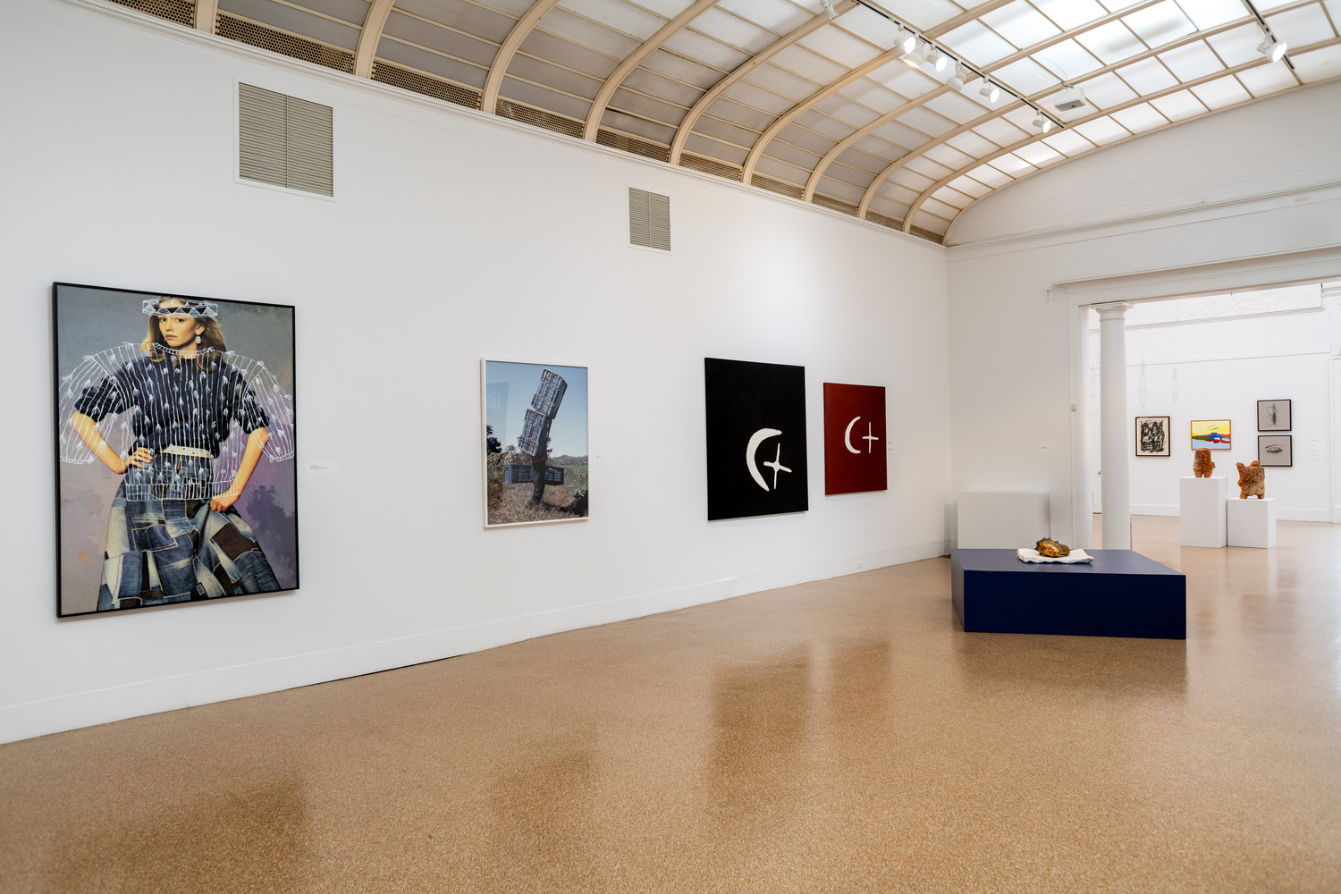 Installation view of 