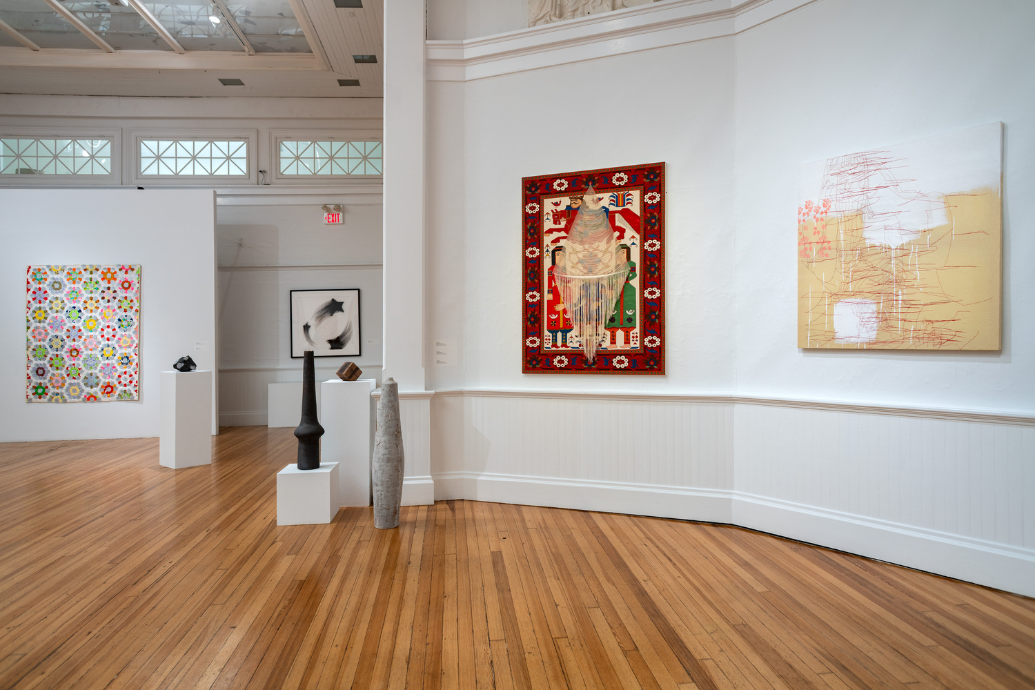 Installation view of 