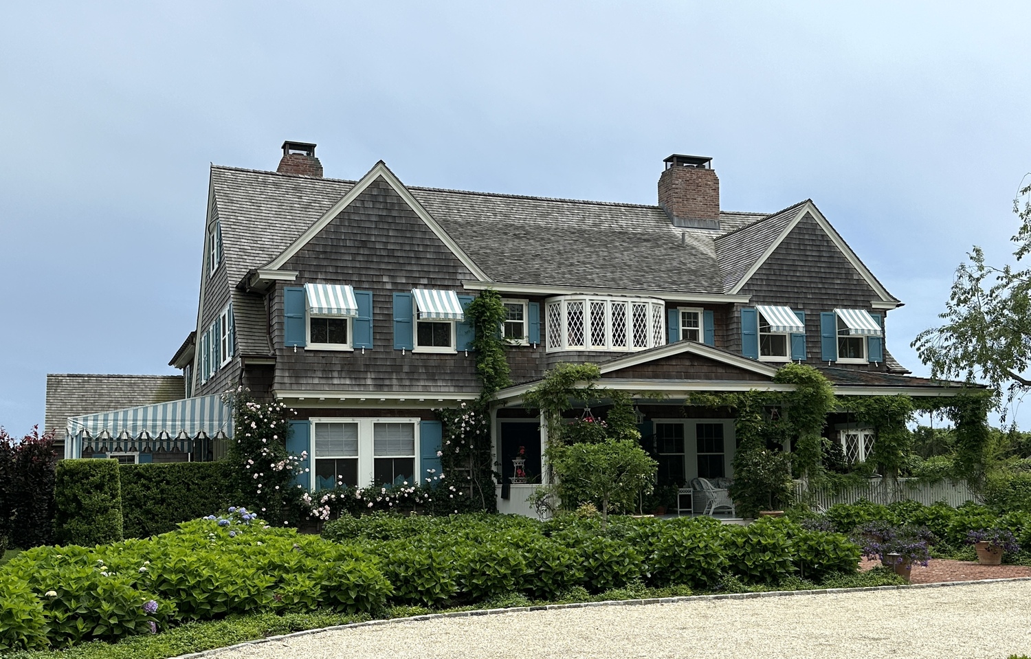 Grey Gardens as it appears today, pristine and charming. STEVEN STOLMAN