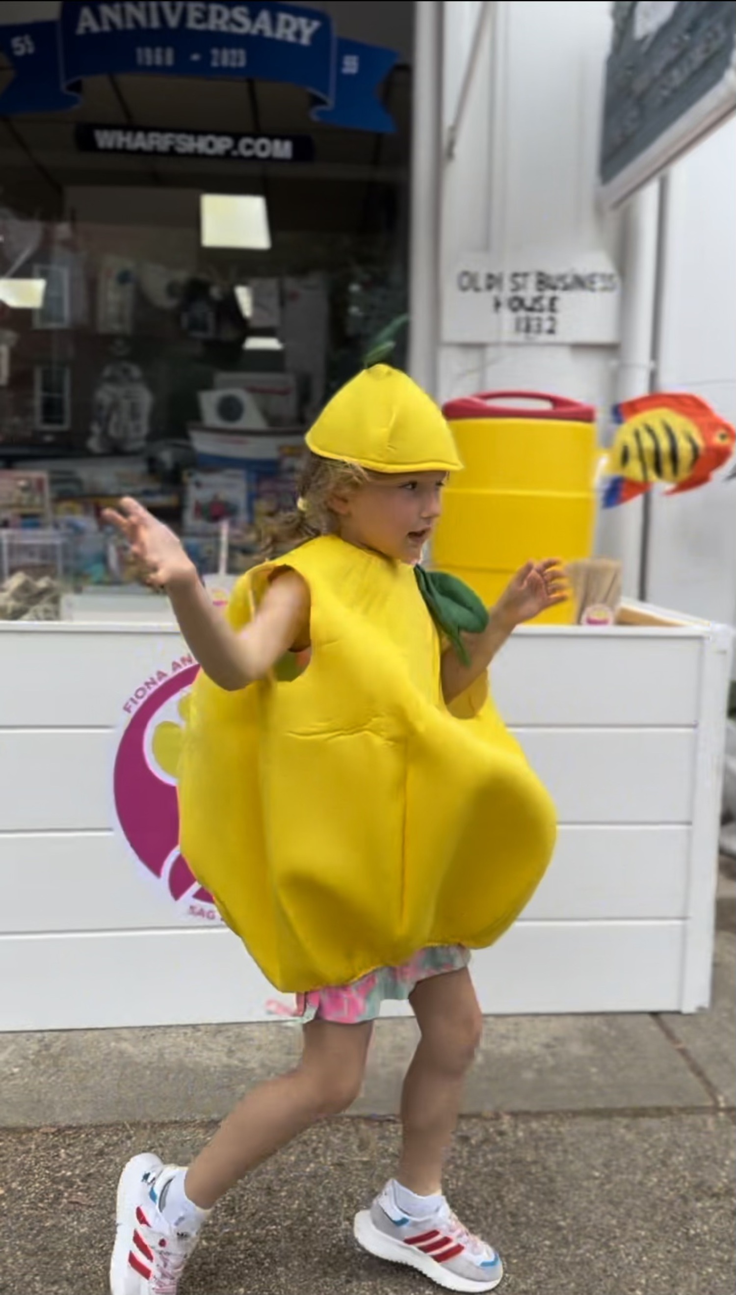 Sisters Fiona and Maeave Scissons, 8 and 6, have made more than $3,000 in three days selling fresh-squeezed lemonade in Sag Harbor. The money will go to Hamptons Community Outreach.