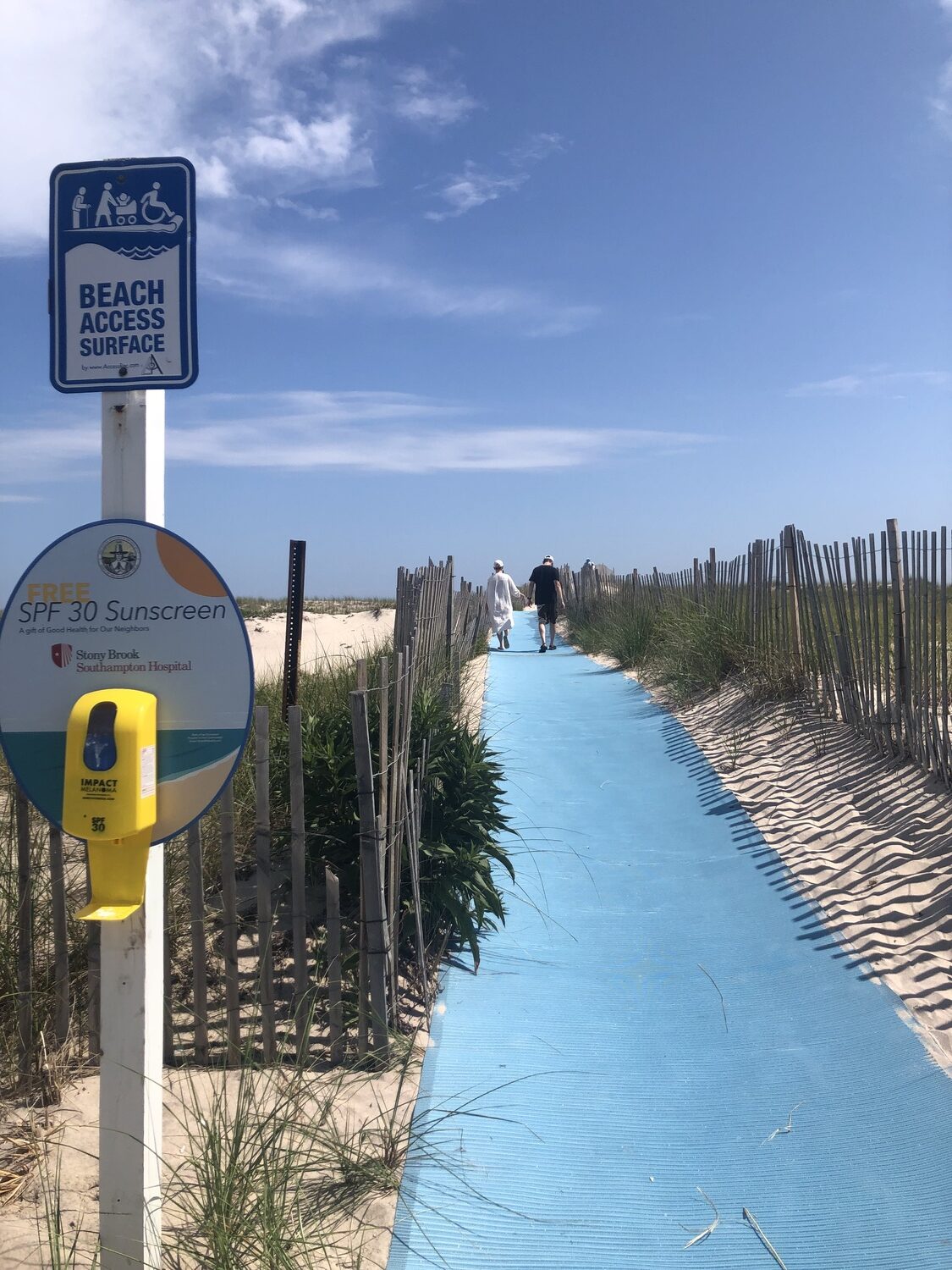 Fourth of July at Ponquogue Beach in Hampton Bays. Ponquogue is one of four Southampton Town beaches with lifeguards west of the Shinnecock Canal. There are three lifeguarded town beaches east of the canal. CAILIN RILEY