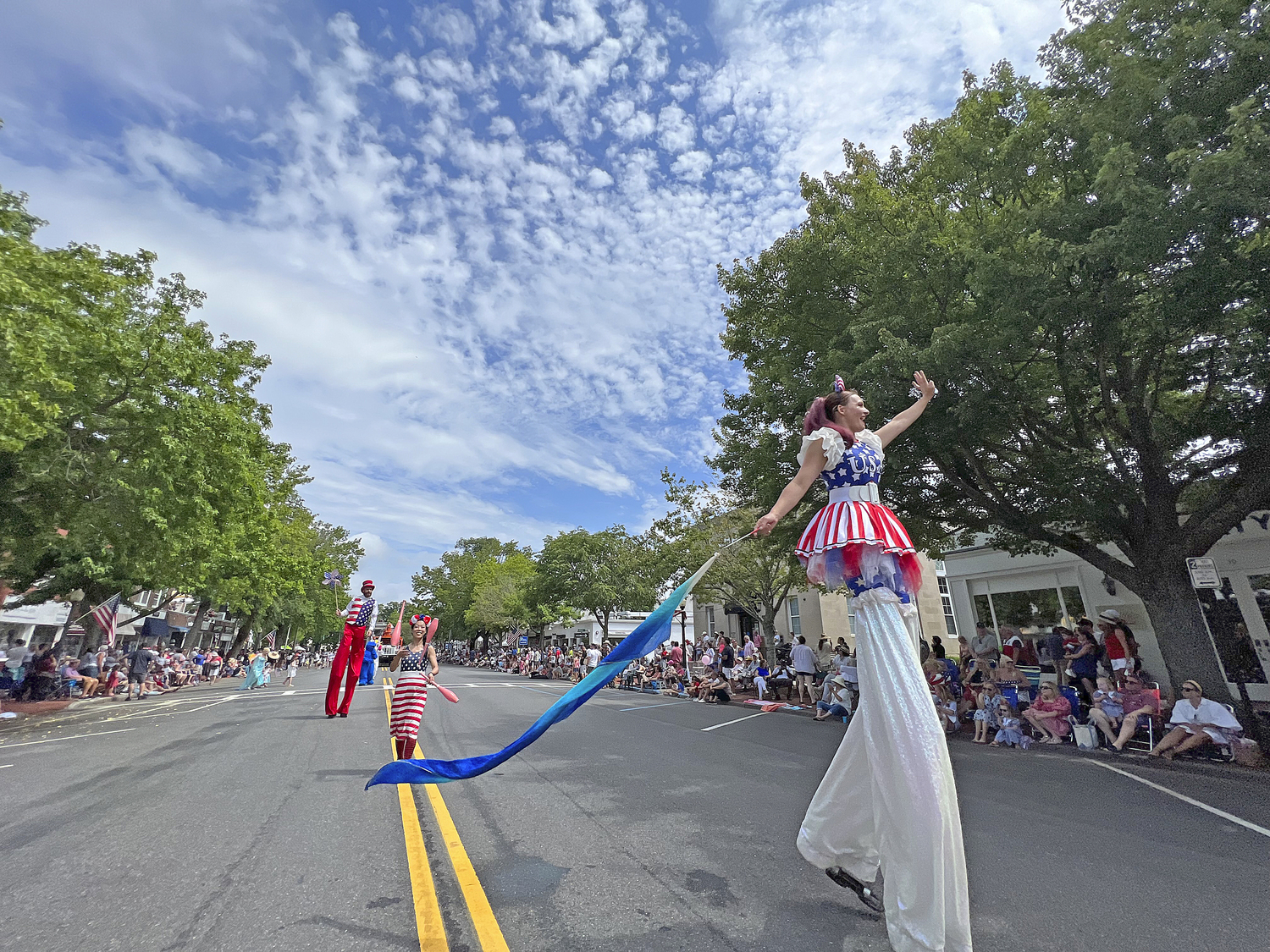 The July Fourth Parade in Southampton Village on Tuesday.