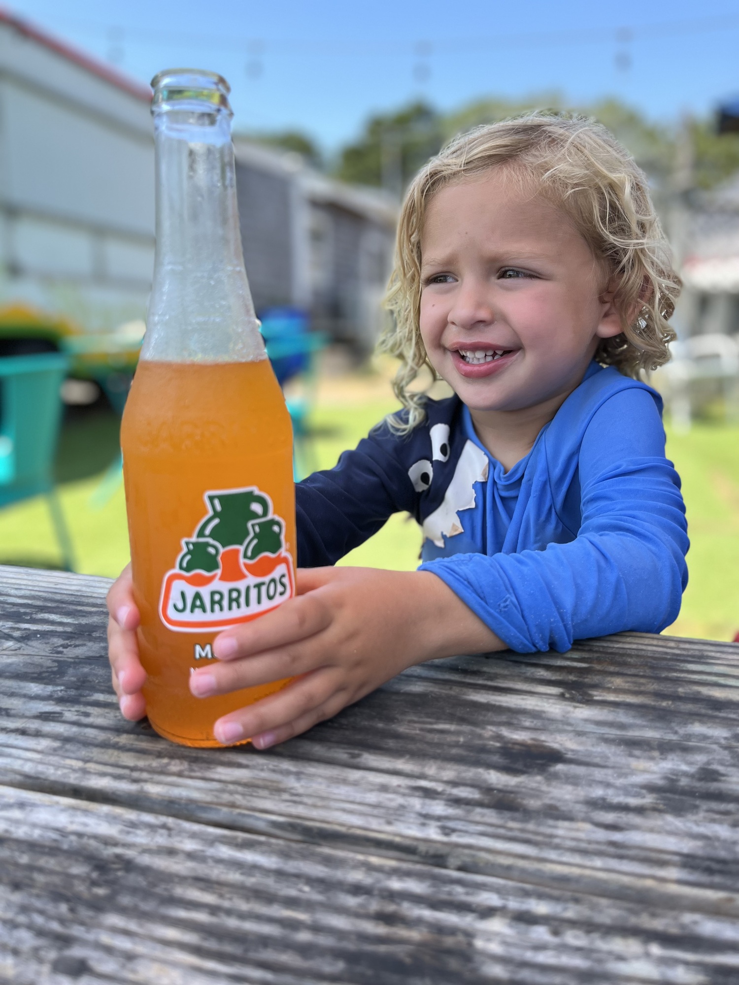 Enjoying a Jaritos at La Tacodilla. Hannah Selinger photo