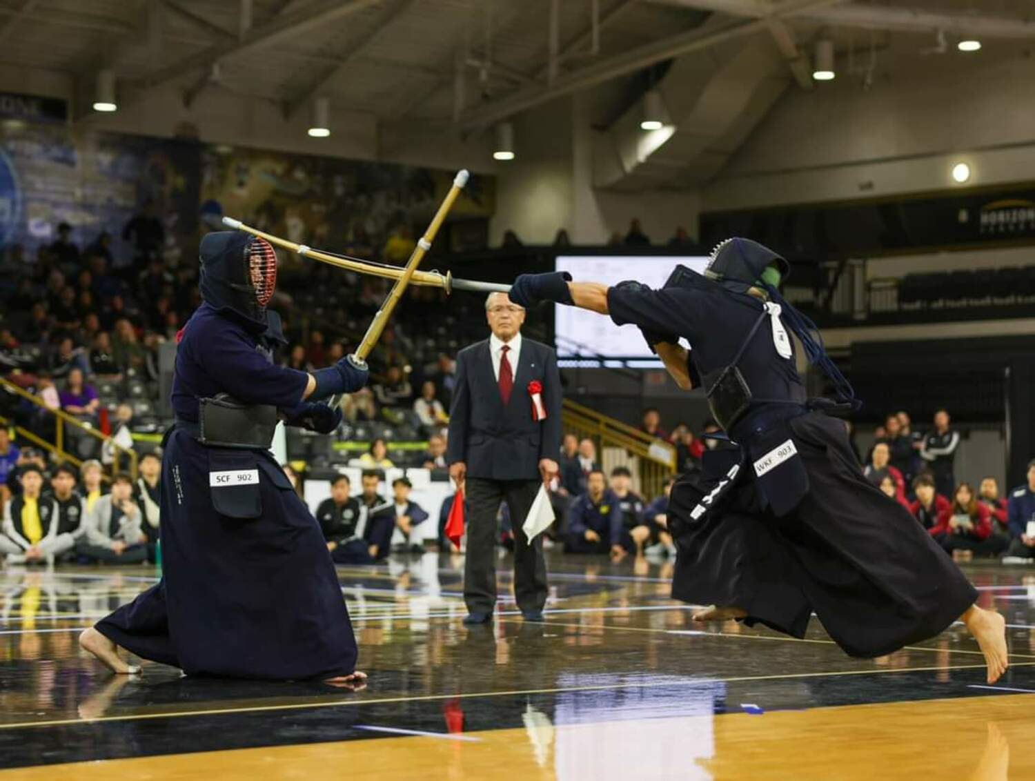 Kendo is a Japanese martial art practiced with bamboo swords and body armor.    KENDO PHOTOGRAPHY