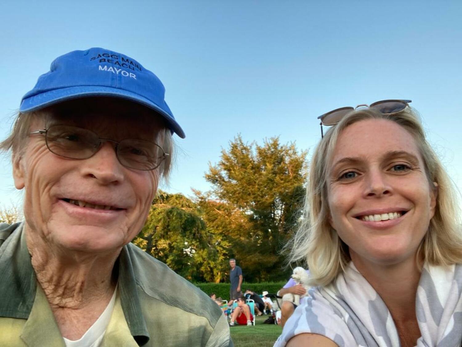 Lester Jary Elliston and his daughter, Rebecca Goren. COURTESY REBECCA GOREN