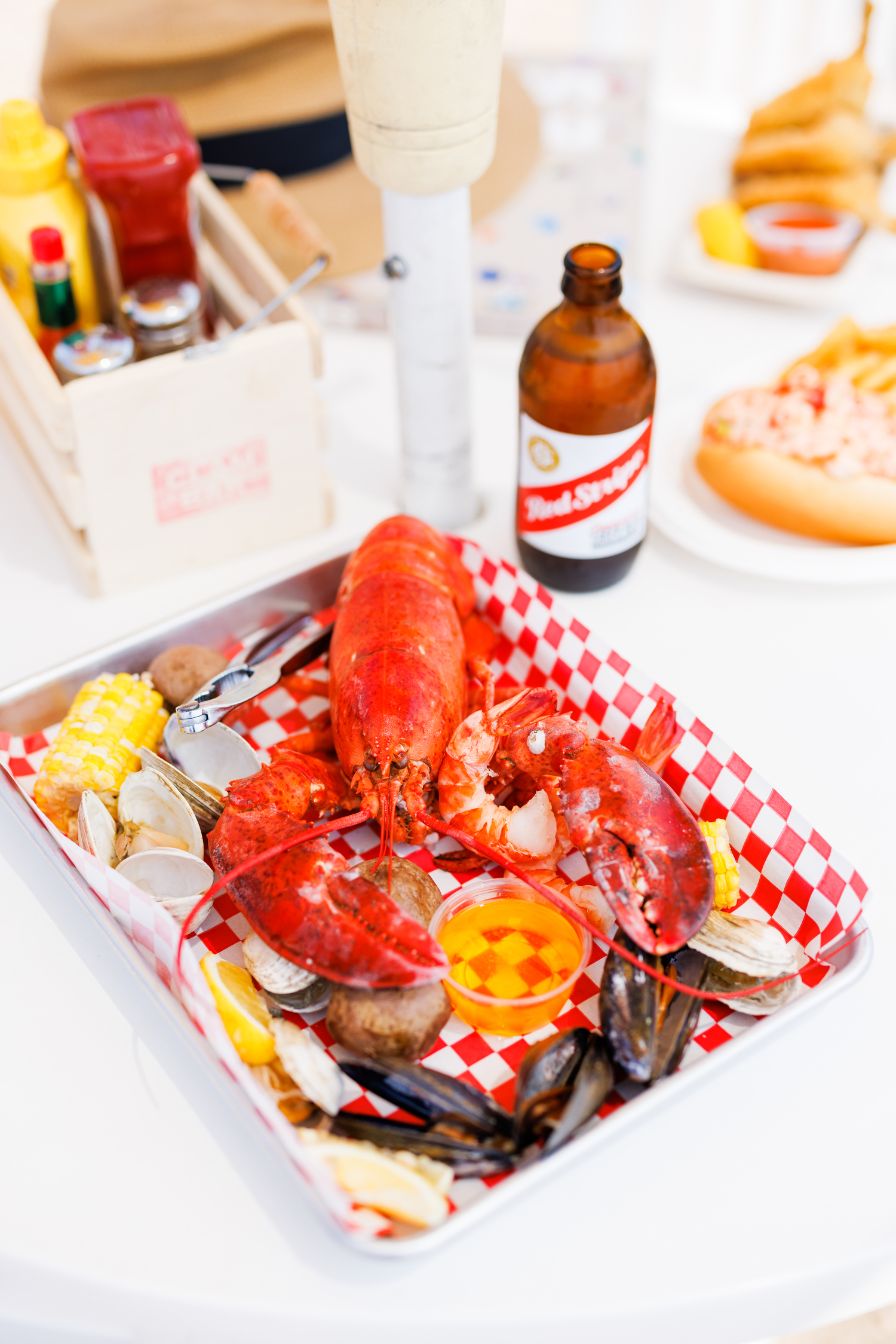 The Clam Bar's Lobster Dinner. JPV PHOTOGRAPHY