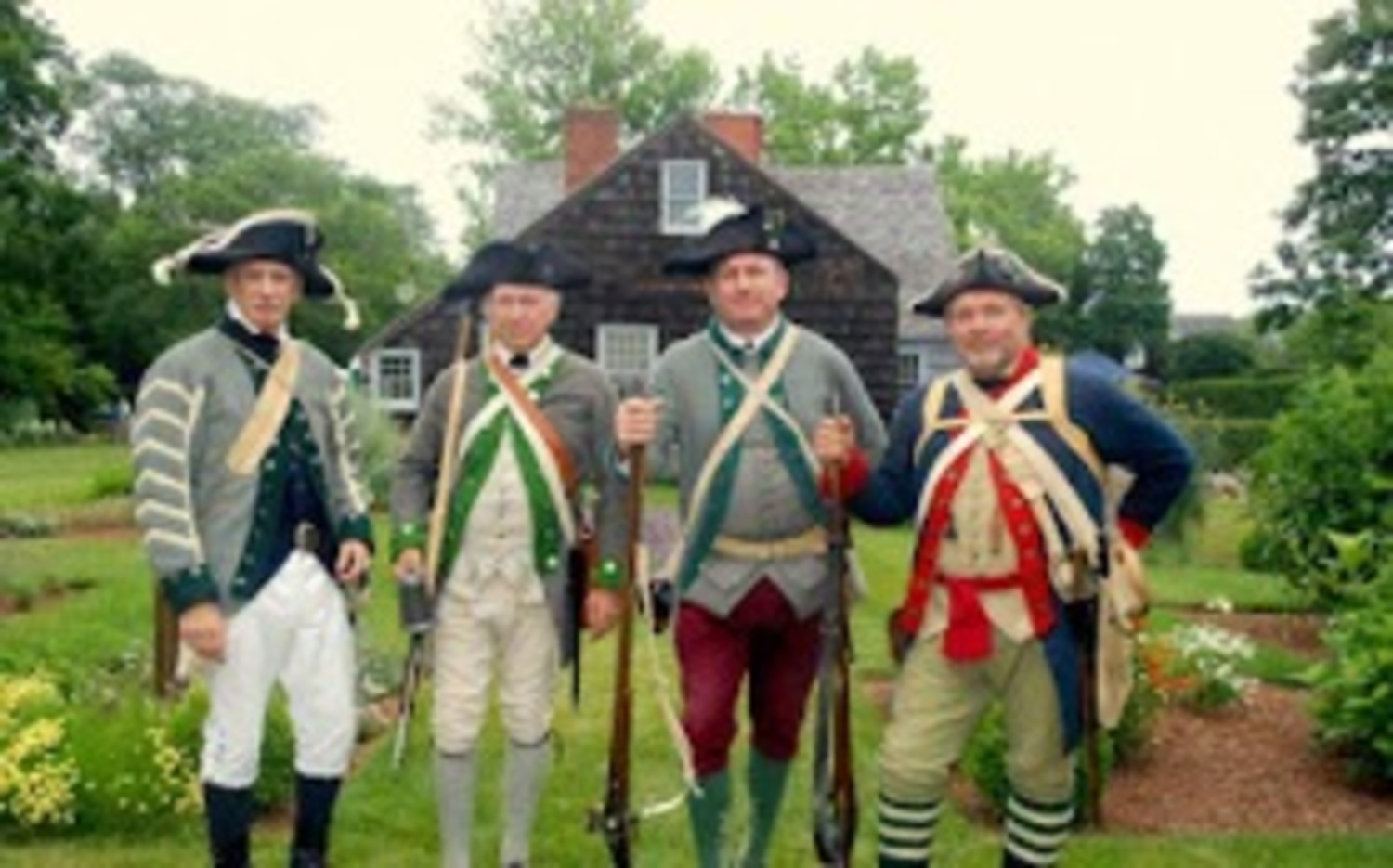 Members of the 3rd New York Regiment will provide the musket fire for the '1812 Overture.' COURTESY SAG HARBOR COMMUNITY BAND