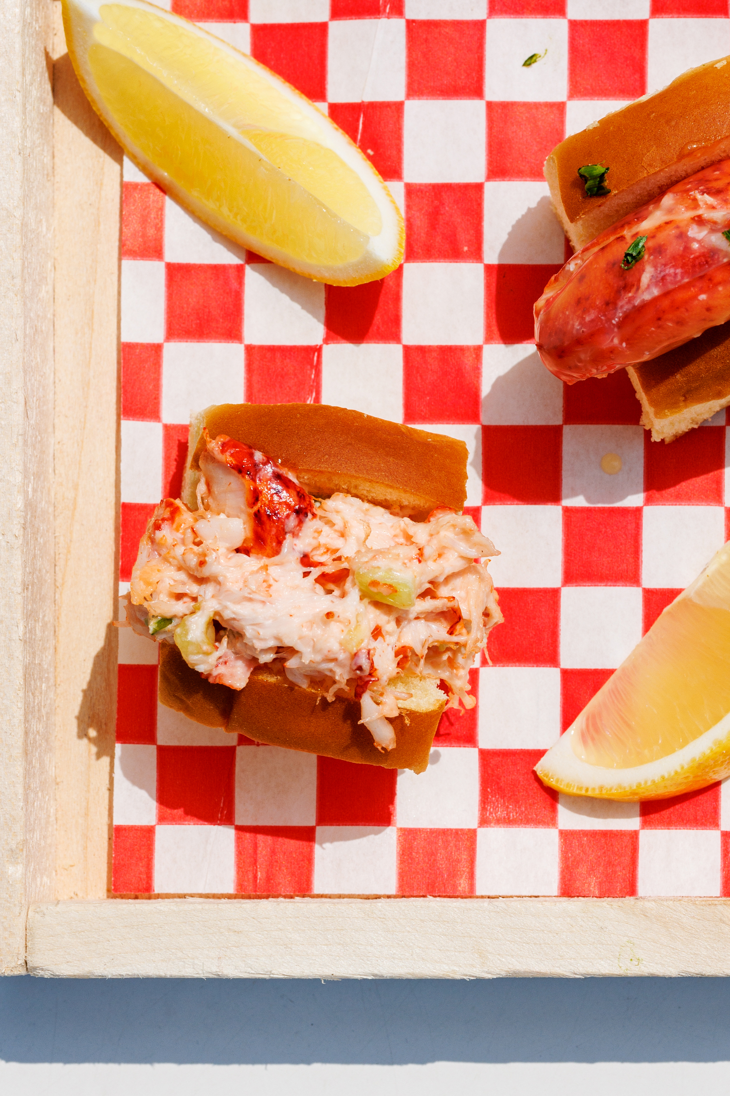 The Clam Bar's mini lobster rolls. JPV PHOTOGRAPHY