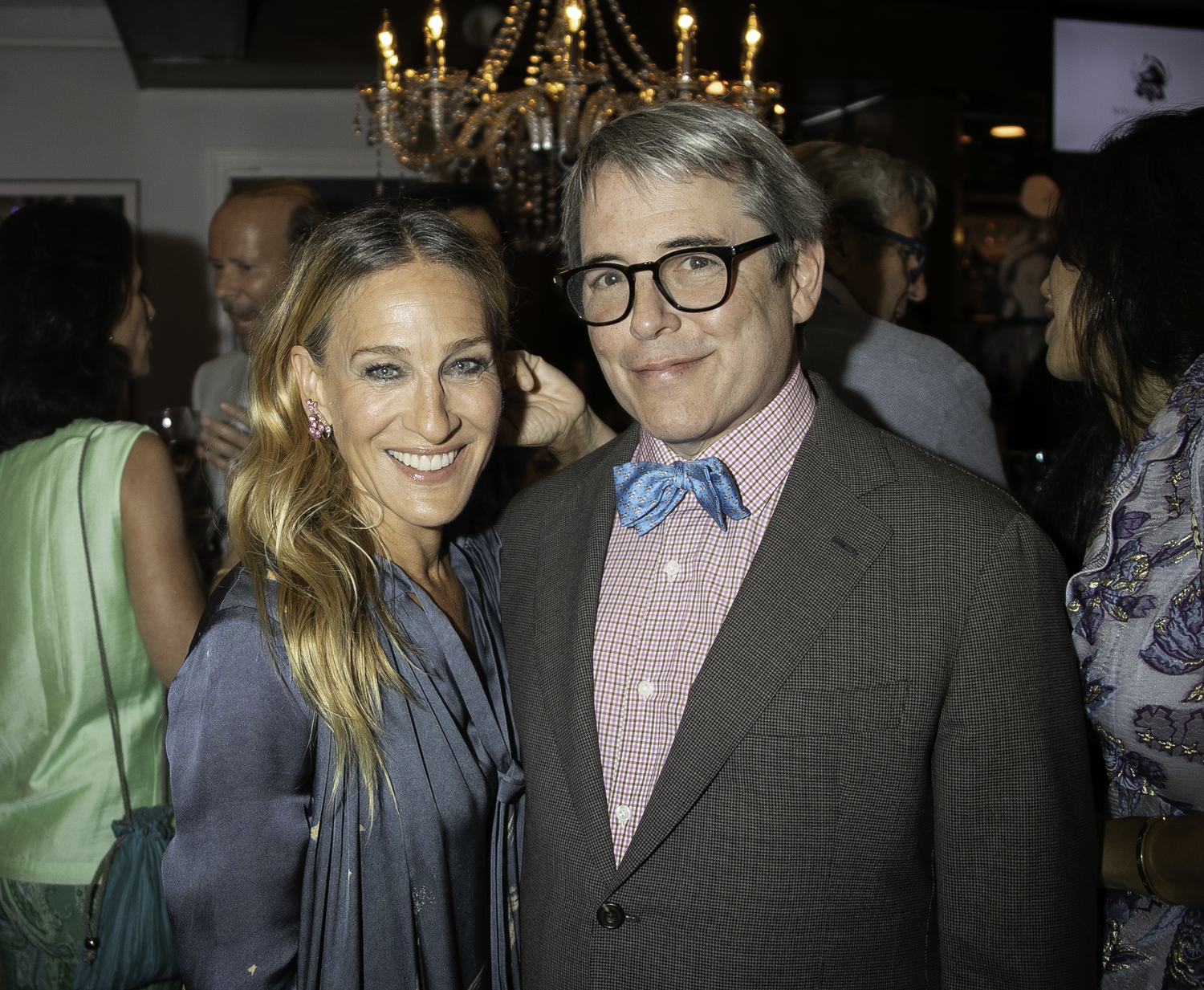 Sarah Jessica Parker and Matthew Broderick at the Bay Street gala. LENNY STUCKER