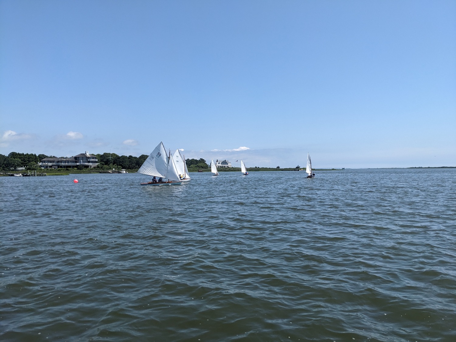 The SS Class Association held its annual Smith Point Races on Saturday, following a different path than usual.