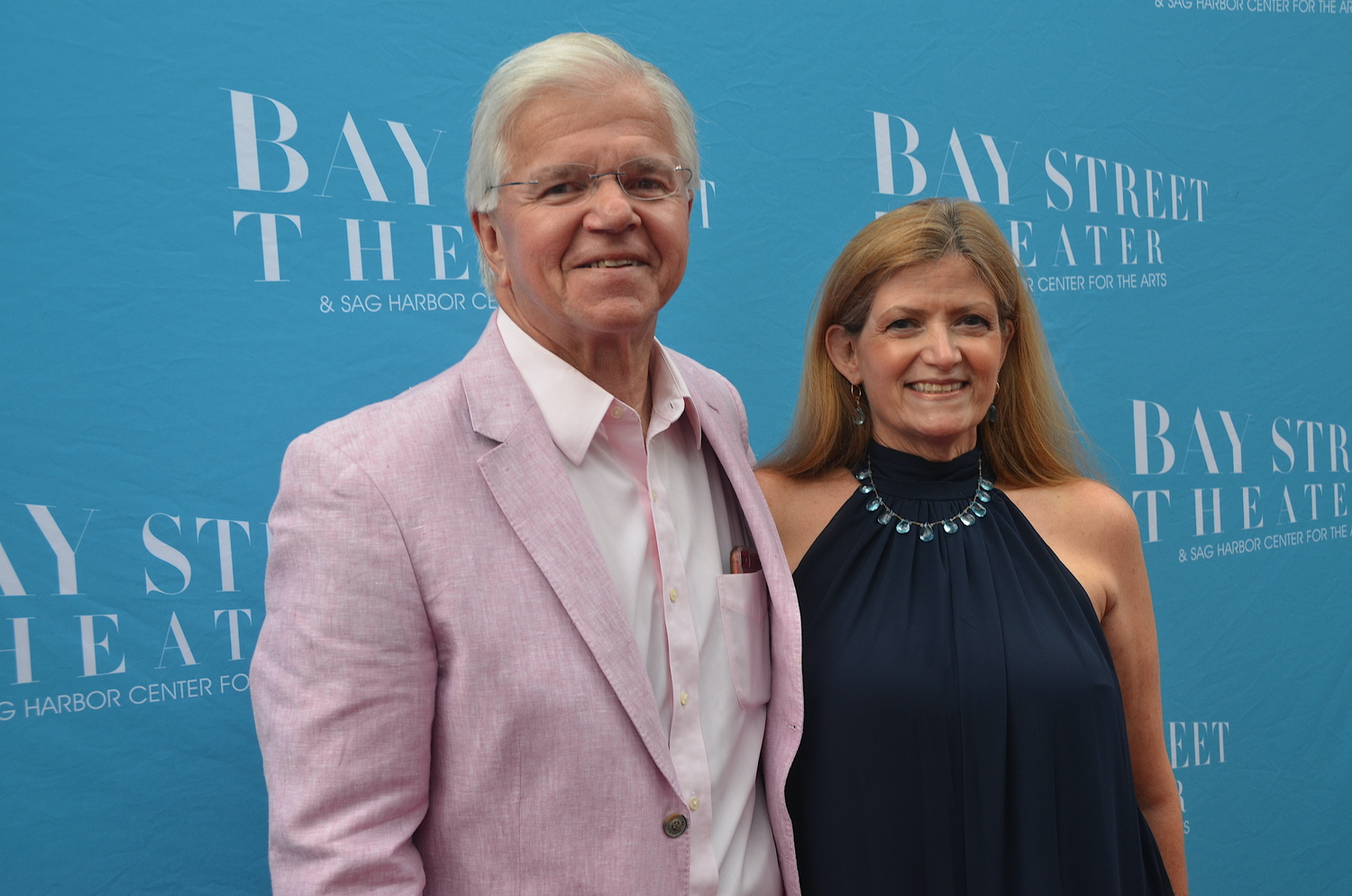 New York State Assemblyman Fred Thiele and wife Nancy Lynn at the Bay Street gala. BARRY GORDIN