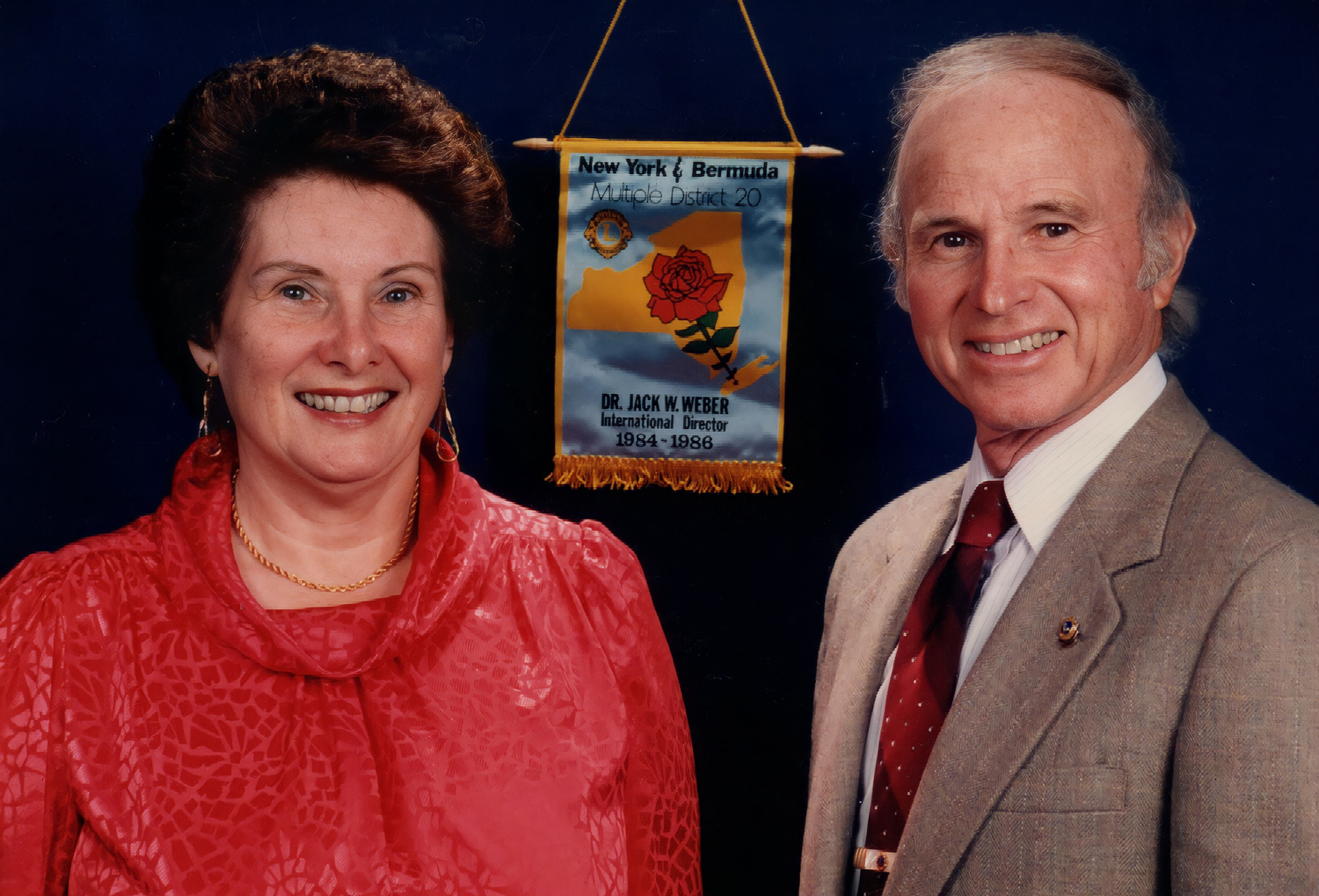 Jack Weber and his wife Betty. 
TRACY TAMUCCI