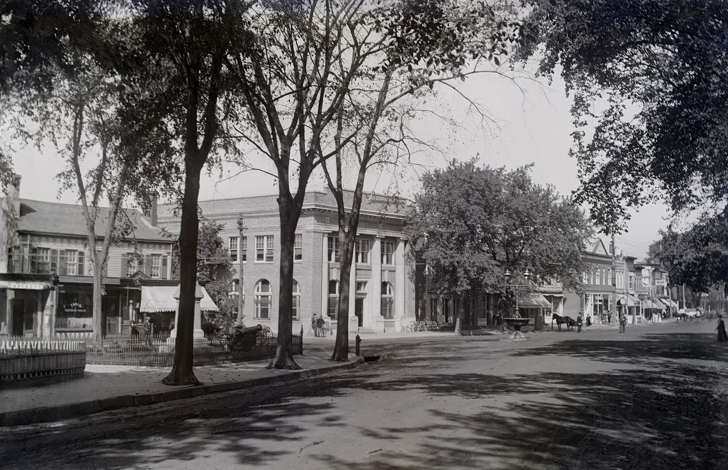 A view of what today is the Apple Bank from Madison Street. WILLIAM G. HOWARD