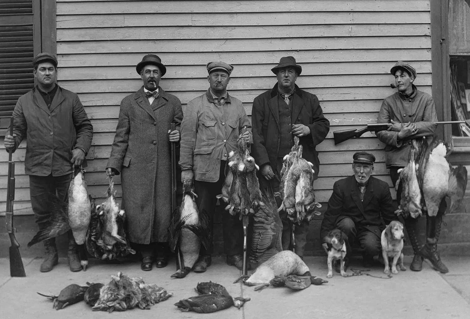 A successful hunting party. WILLIAM G. HOWARD