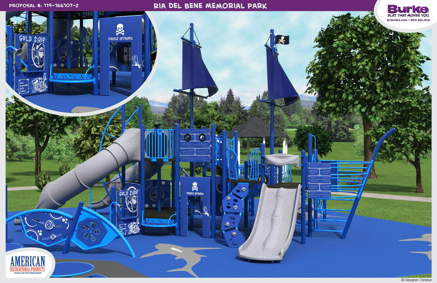 Renderings of the proposed playground. COURTESY MATT SMITH