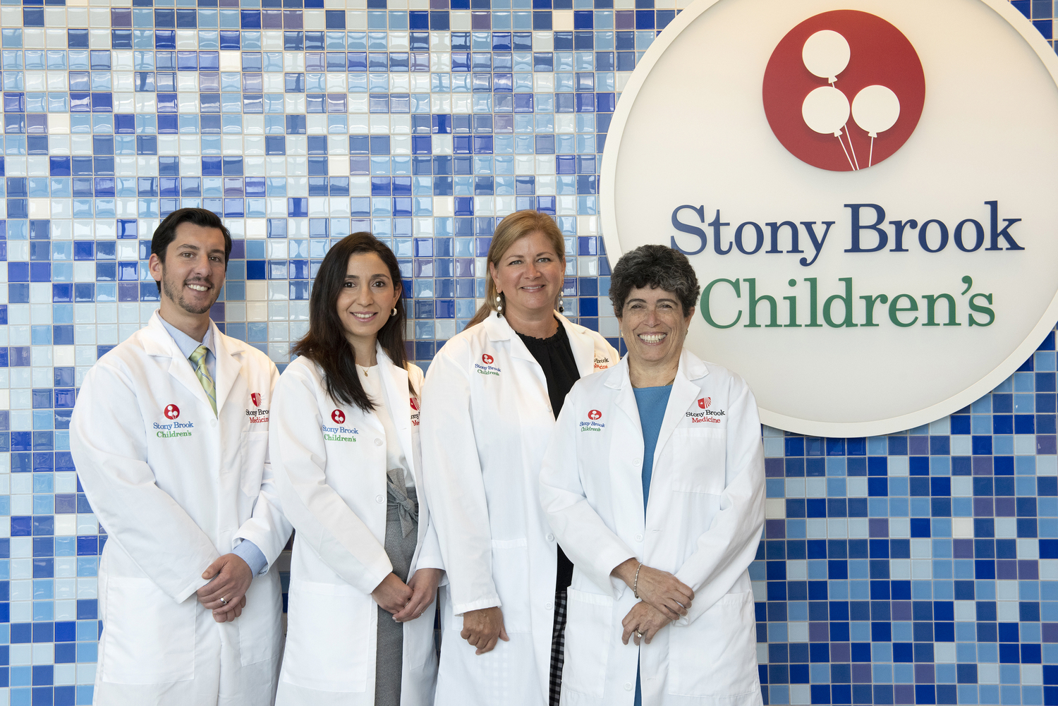 Pediatric infectious disease physicians Andrew Handel, MD, Delia Eid, MD, Christy Beneri, DO, and Sharon Nachman, MD. will see pediatric patients,  up to age 24, on Mondays.   COURTESY STONY BROOK SOUTHAMPTON HOSPITAL