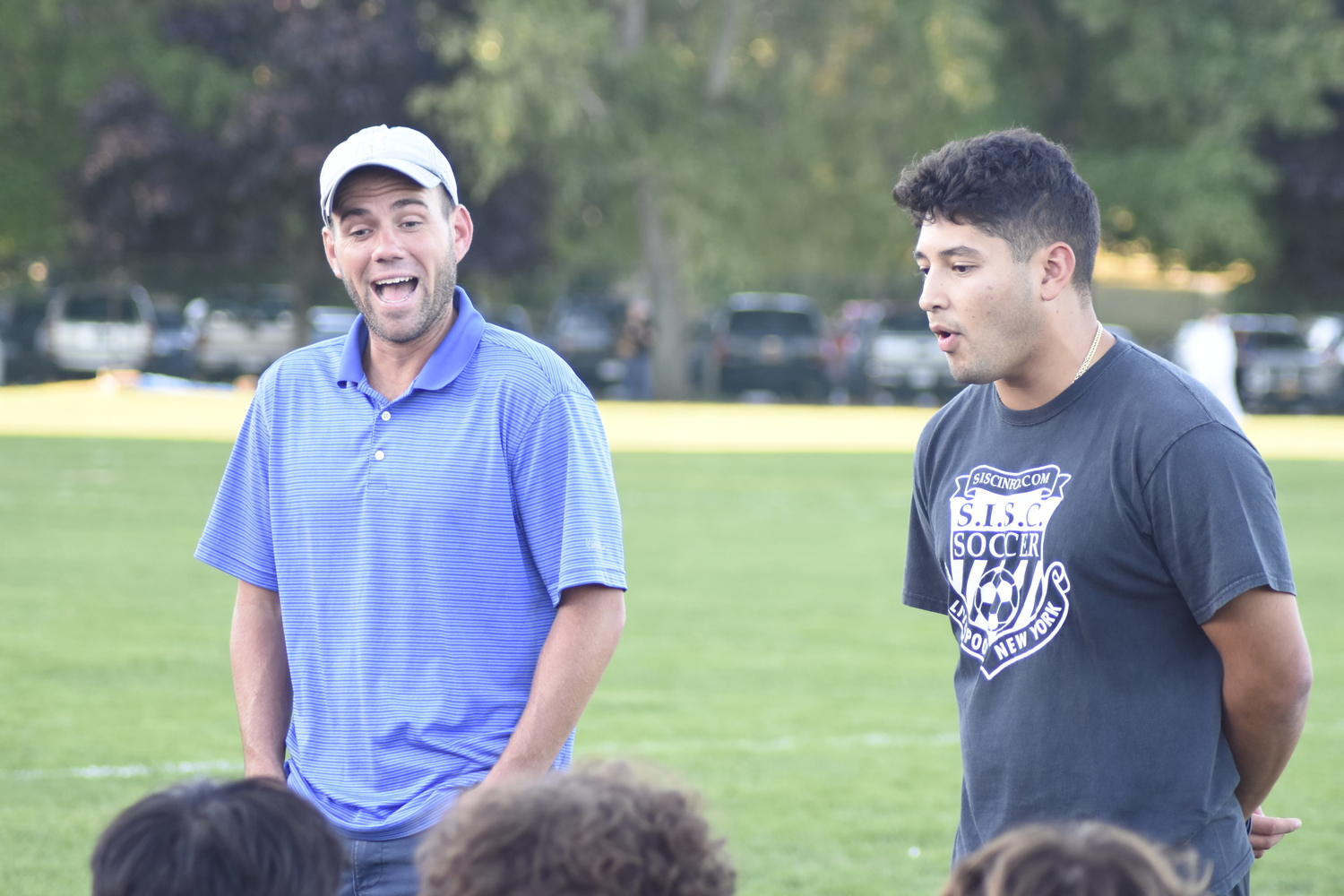 Dan White, left, is now the assistant to Luis Aguilar.   DREW BUDD