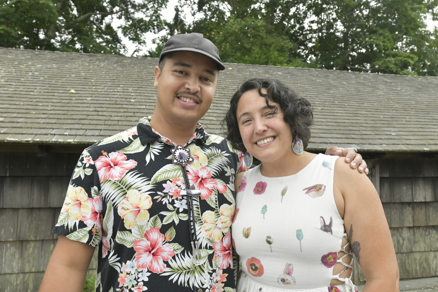 Jeremy Dennis and Brianna Hernandez.