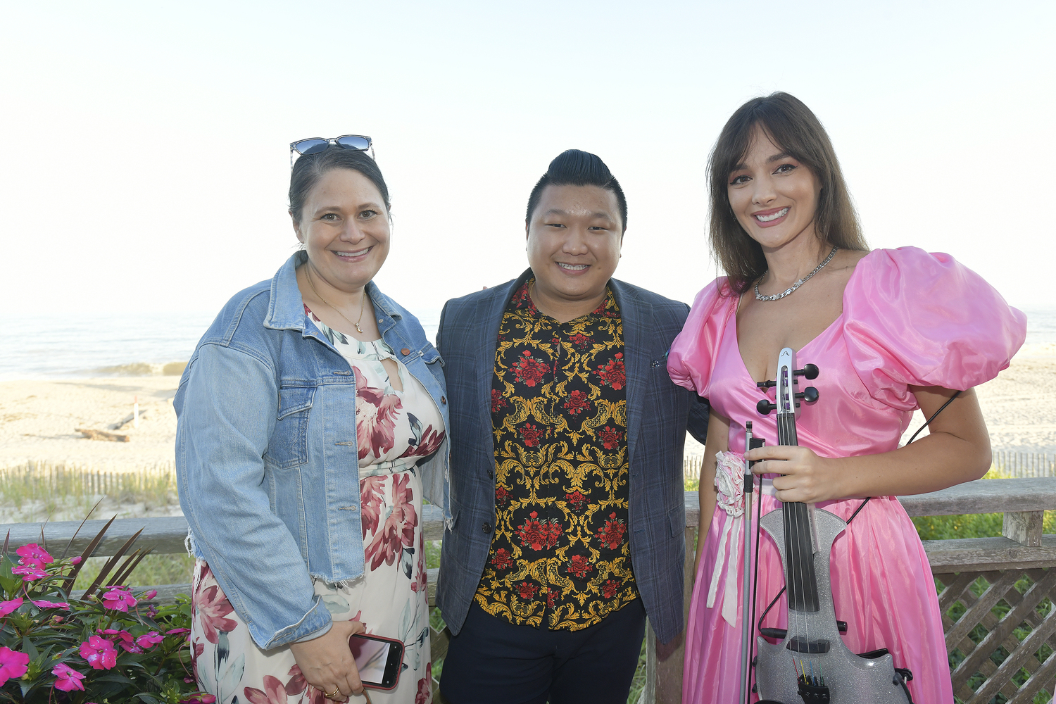 Elizabeth Taylor, Jason Gao and Joana Kaimi.