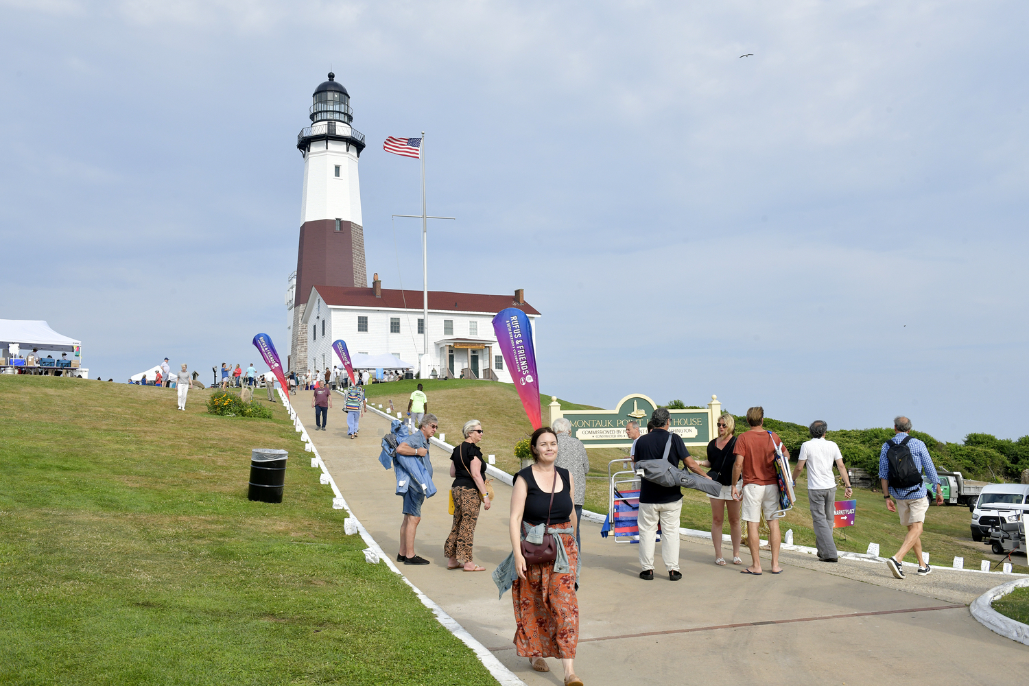 The Montauk Point Lighthouse.  DANA SHAW