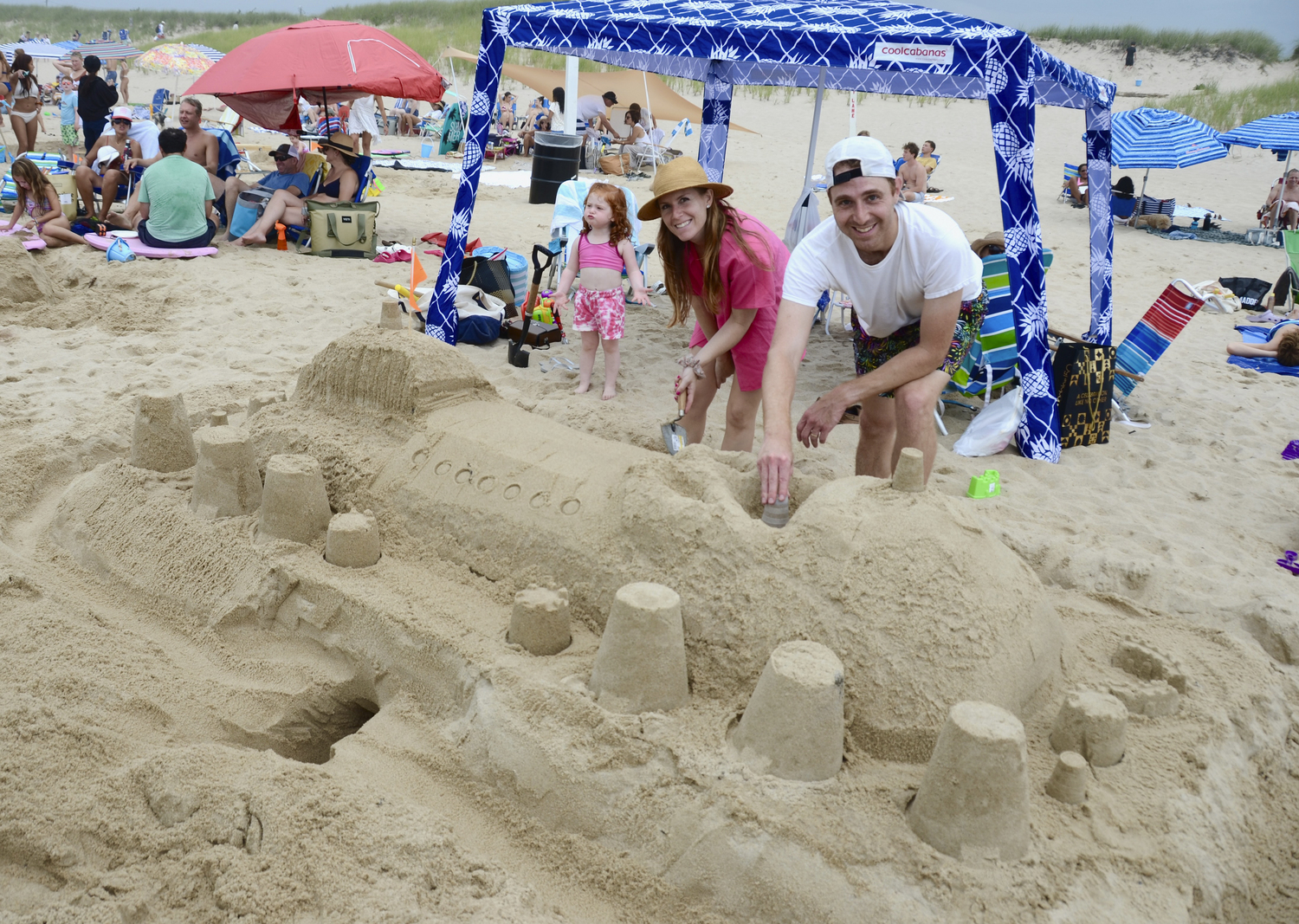 “Mummy Castle, ”   sculpted by Katie and Jason Alster.