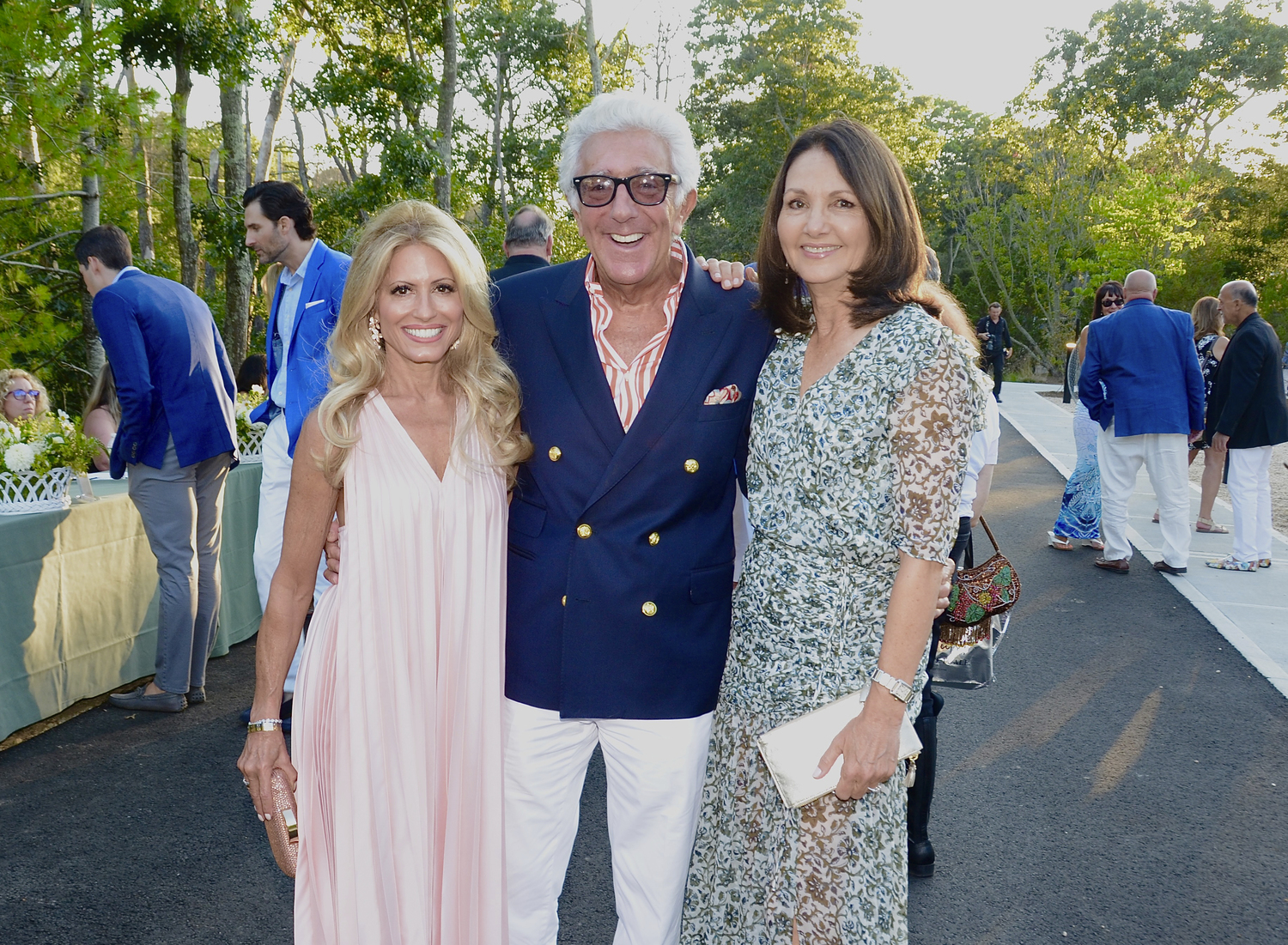 Liz Manocha, Phil White and May Aloisi.